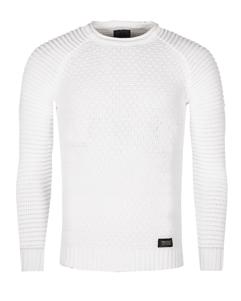 Rusty Neal Cobains neulepaita - Valkoinen 4XL