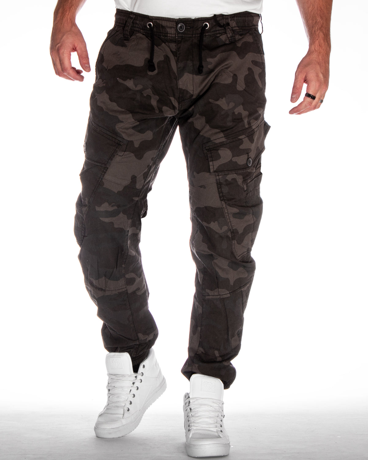 Brandit Ray vintage reisitaskuhousut - Tumma camo
