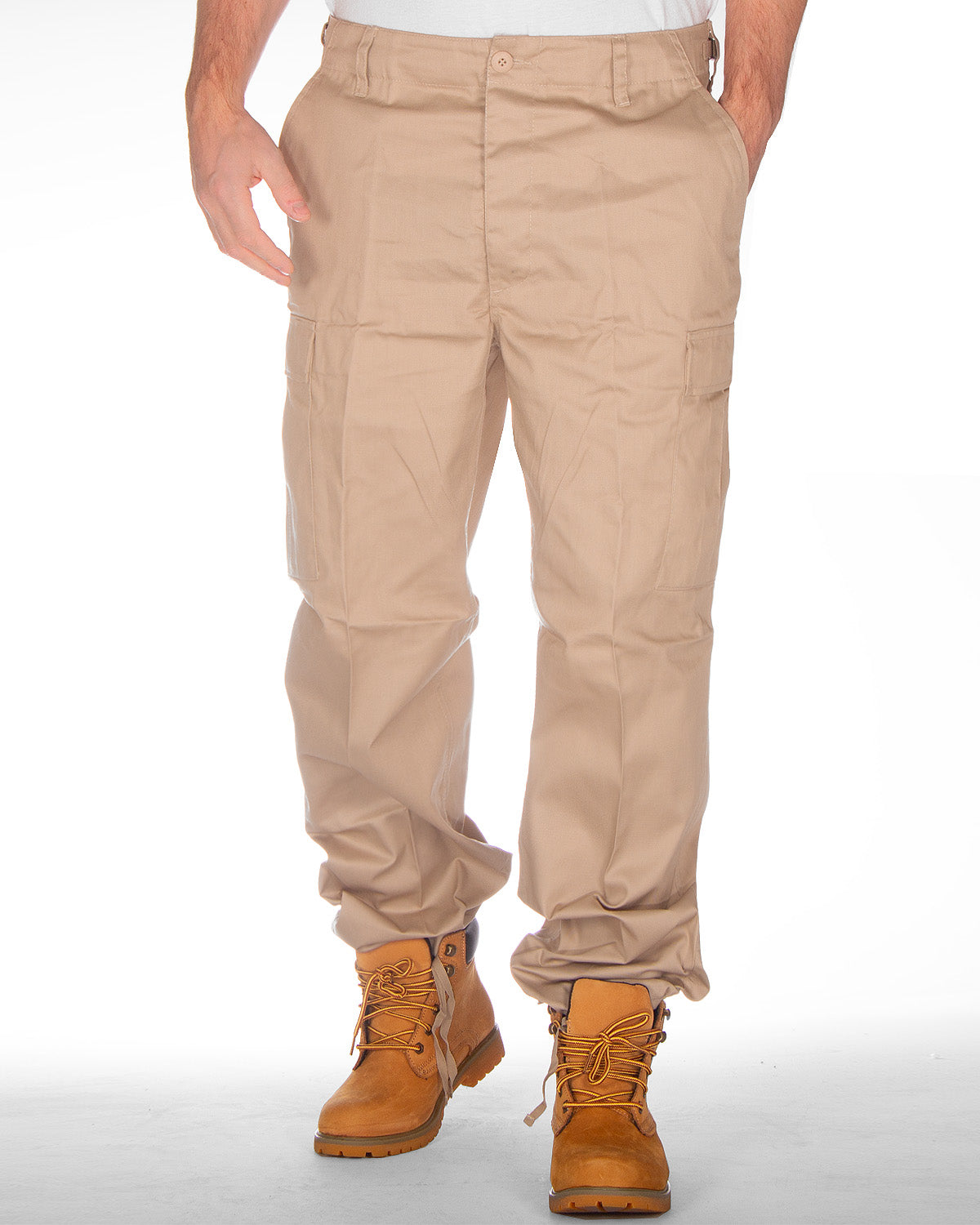 Brandit US Ranger reisitaskuhousut - Beige