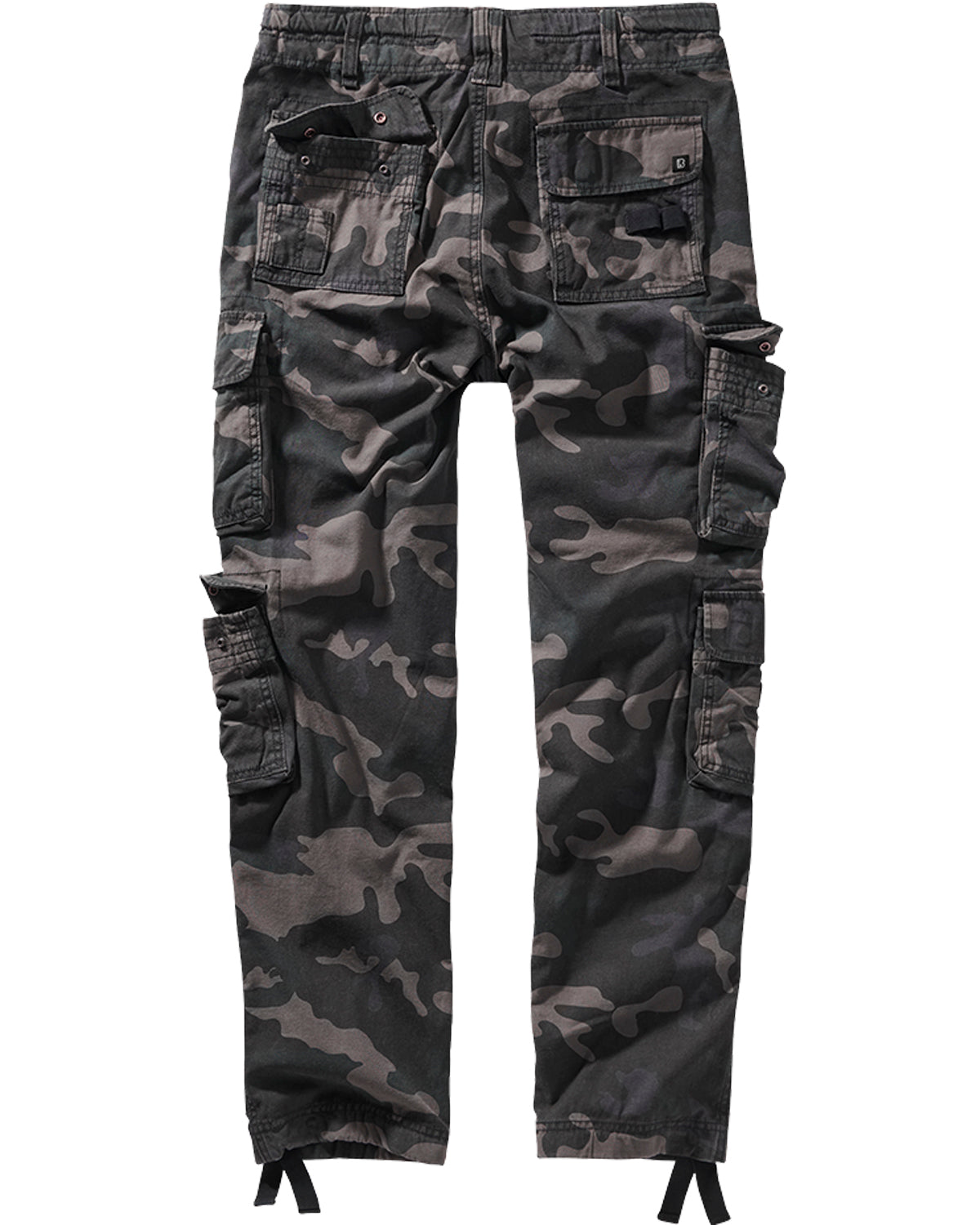 Brandit Pure slim reisitaskuhousut - Tumma camo