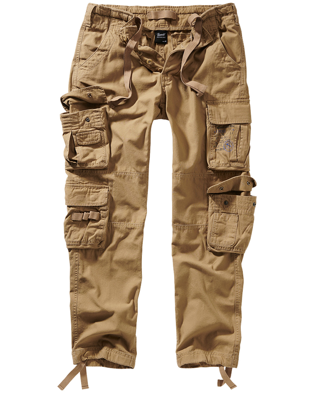 Brandit Pure slim reisitaskuhousut - Beige