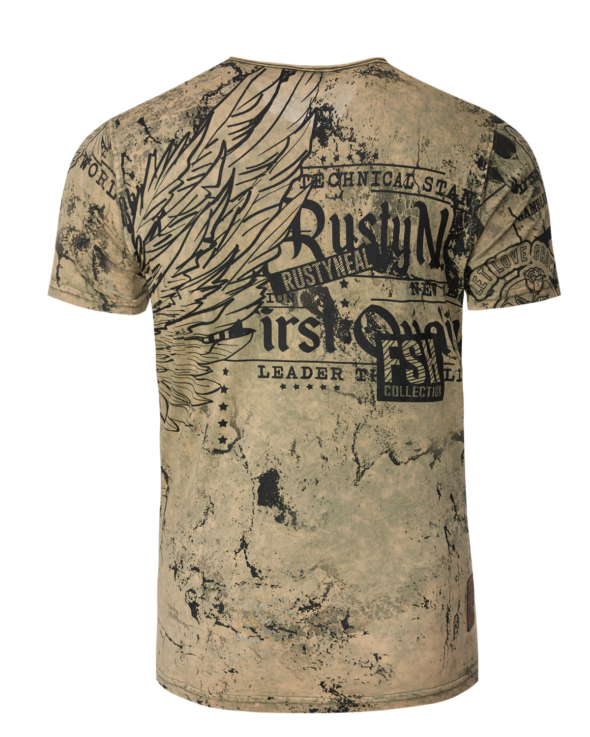 Rusty Neal Leader t-paita - Khaki