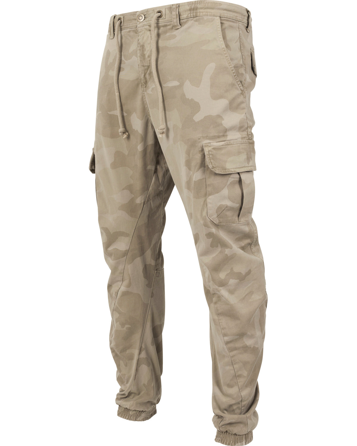 Urban Classics Zane reisitaskuhousut - Beige camo