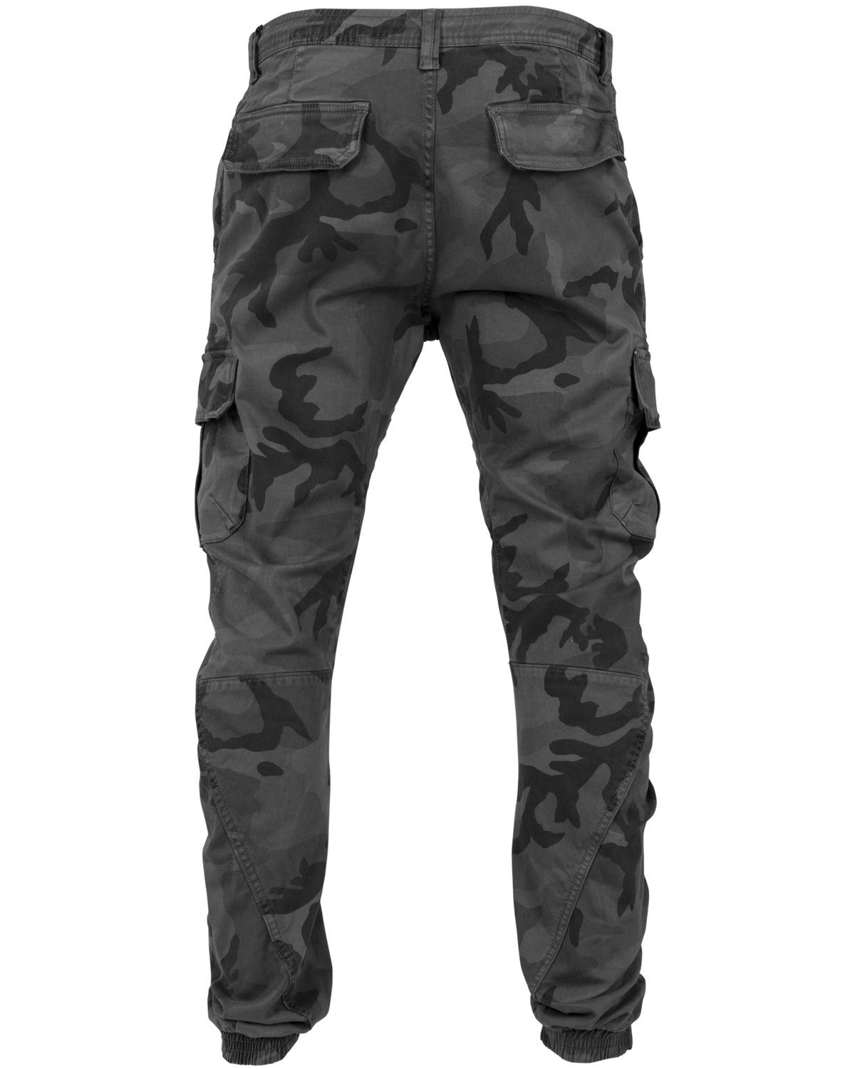 Urban Classics Zane reisitaskuhousut - Harmaa camo