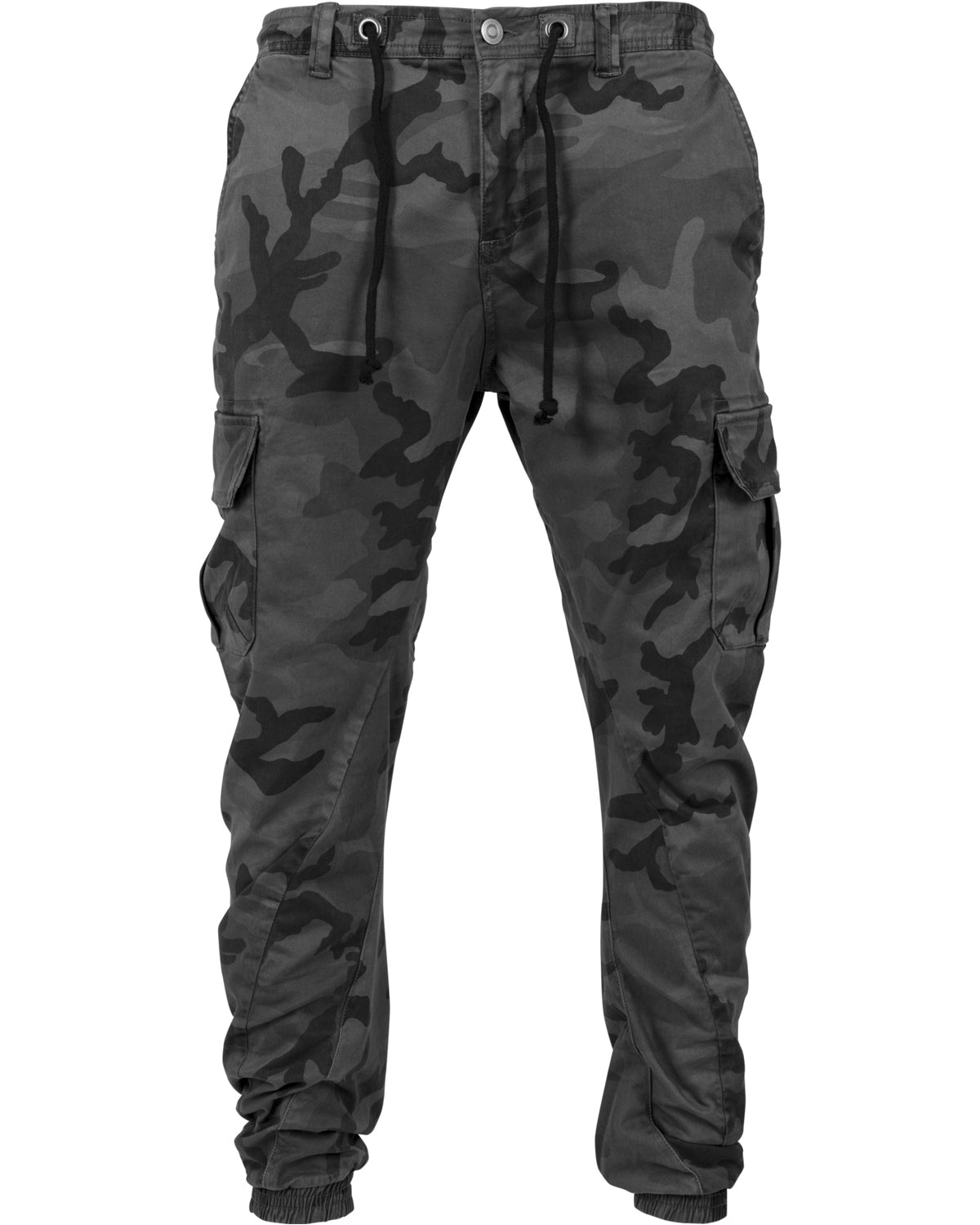 Urban Classics Zane reisitaskuhousut - Harmaa camo
