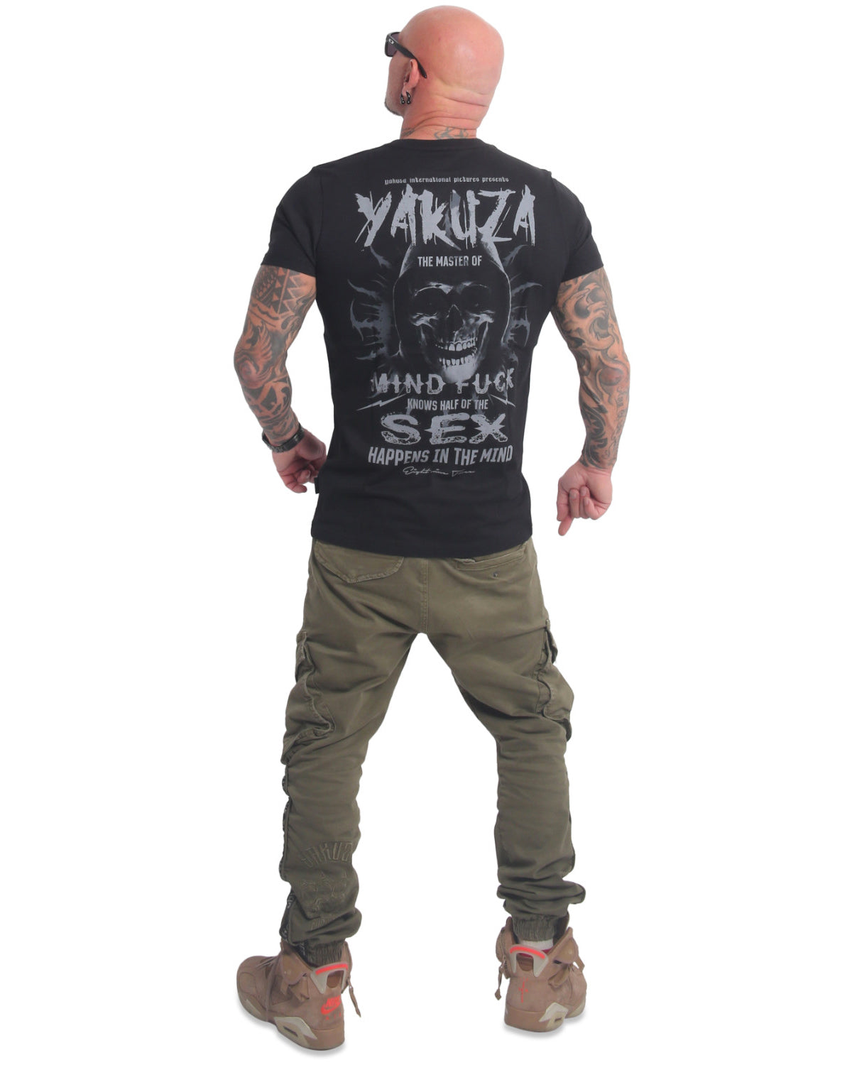 Yakuza Ink Mind t-paita - Musta