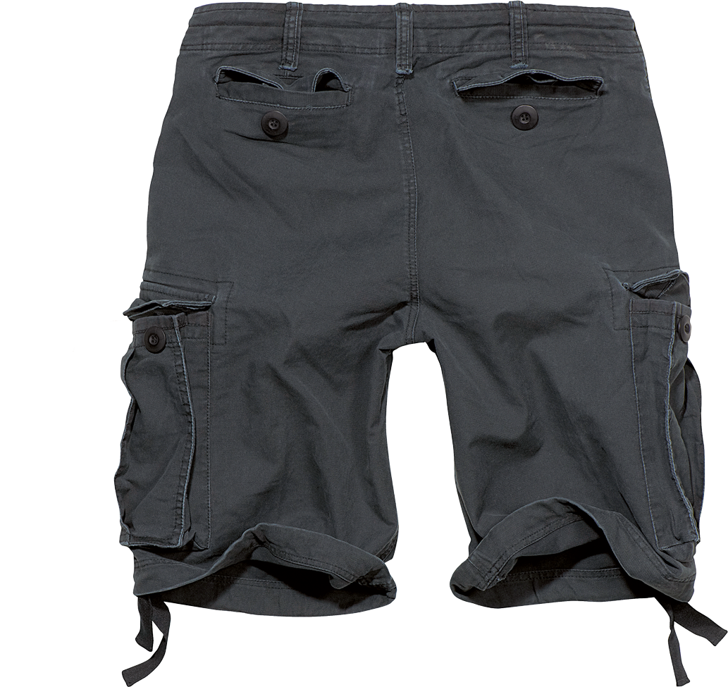 Brandit Vintage reisitaskushortsit - Musta