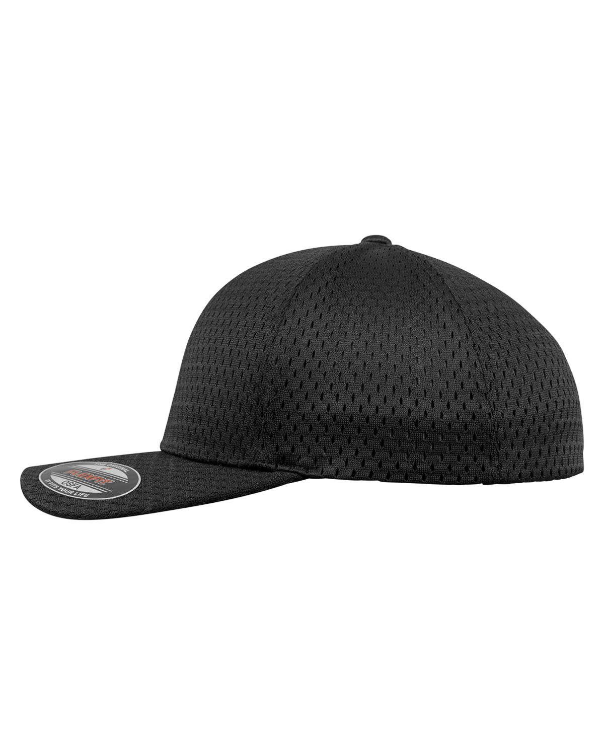 FLEXFIT Flexfit athletic mesh lippis - Musta