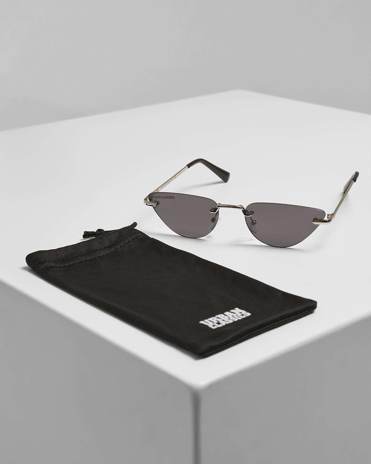 Urban Classics Manhattan 2-pack aurinkolasit - Musta/Oranssi