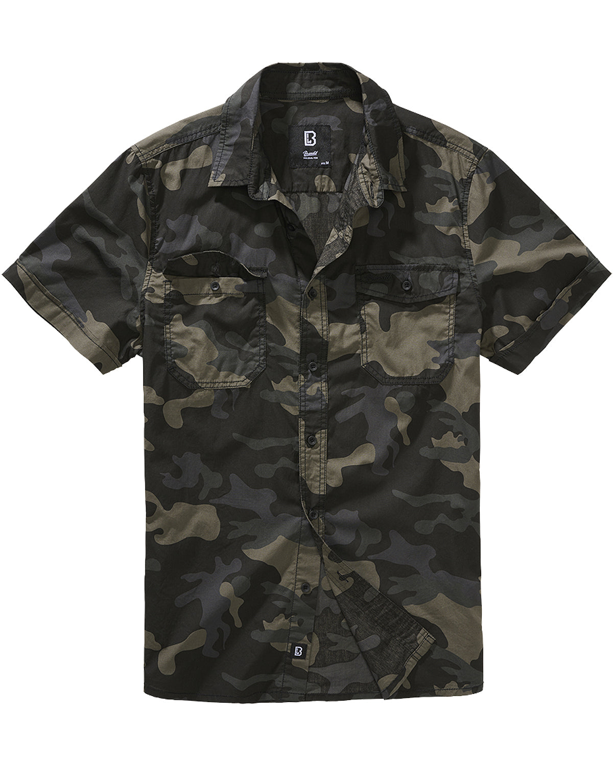 Brandit Roadstar lyhythihainen kauluspaita - Camo
