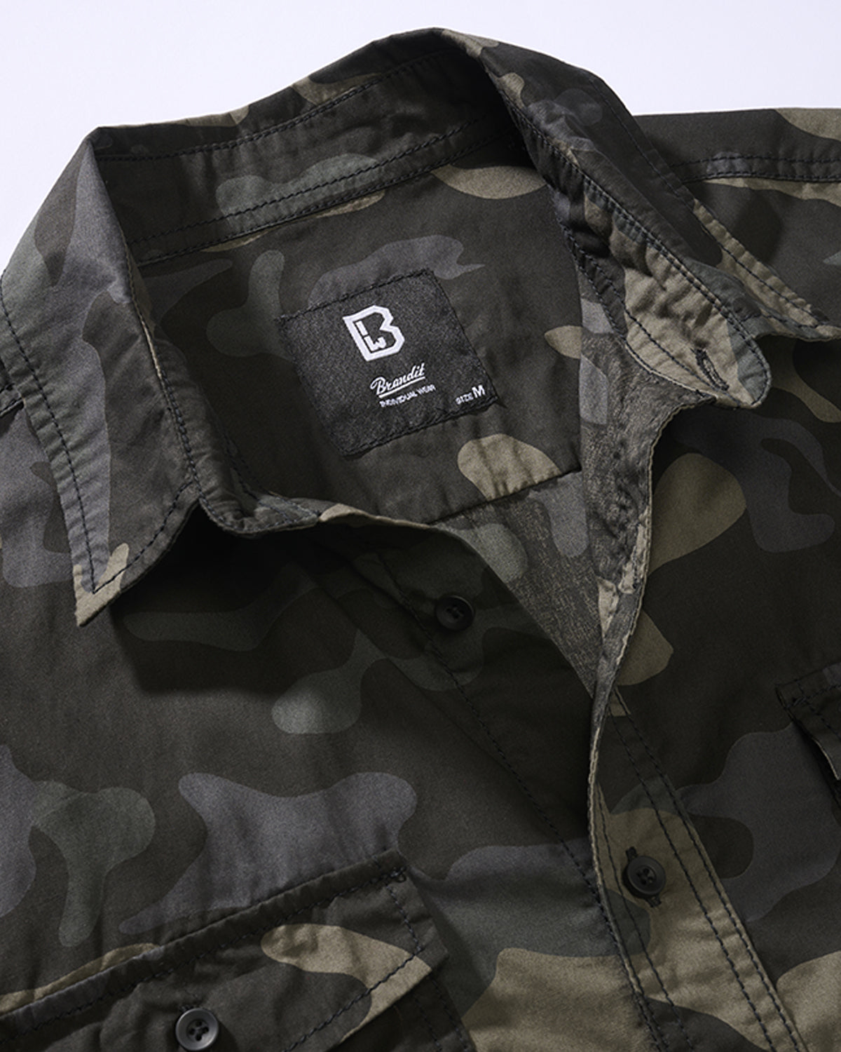 Brandit Roadstar lyhythihainen kauluspaita - Camo