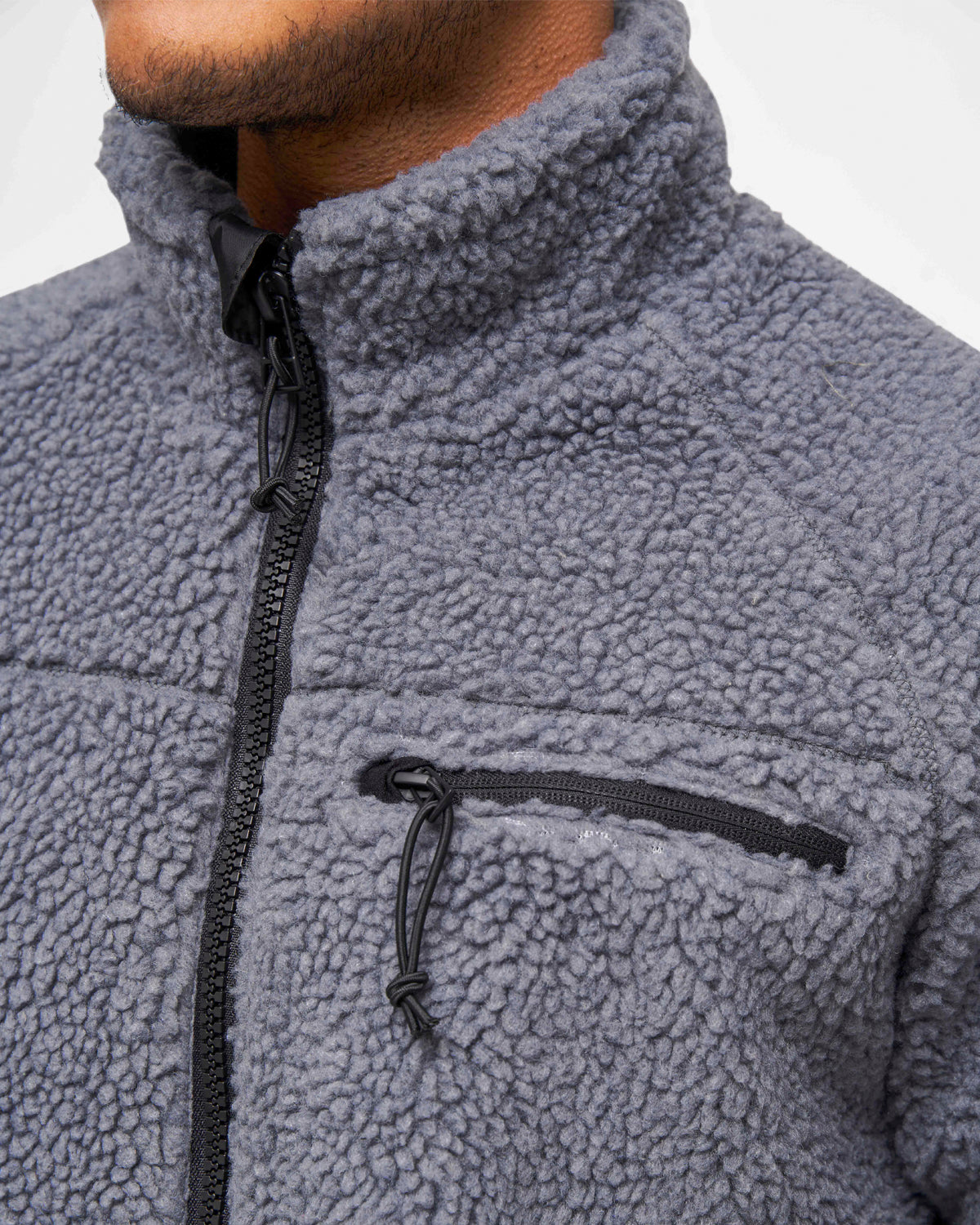 Brandit Teddyfleece takki - Harmaa