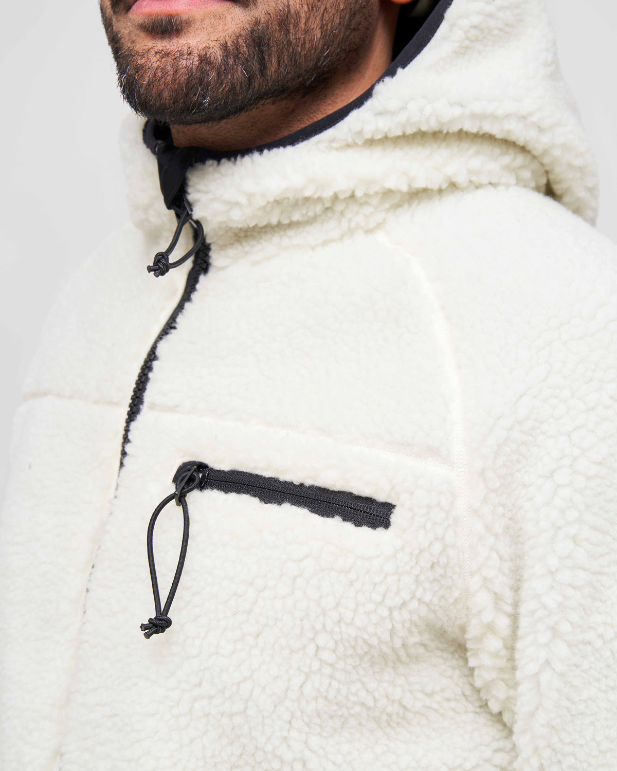Brandit Teddyfleece Worker takki - Valkoinen