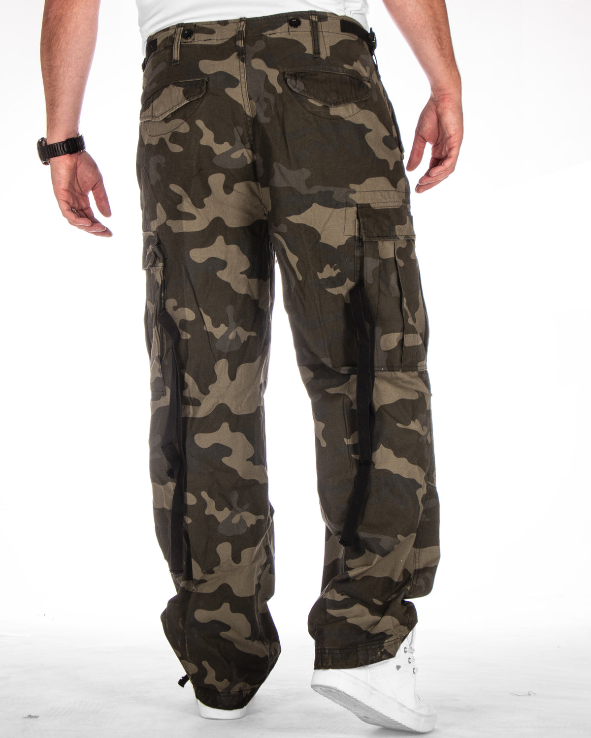 Brandit M-65 Vintage reisitaskuhousut - Camo