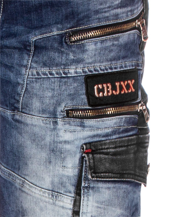 Cipo & Baxx CK234 Levi farkkushortsit - Sininen