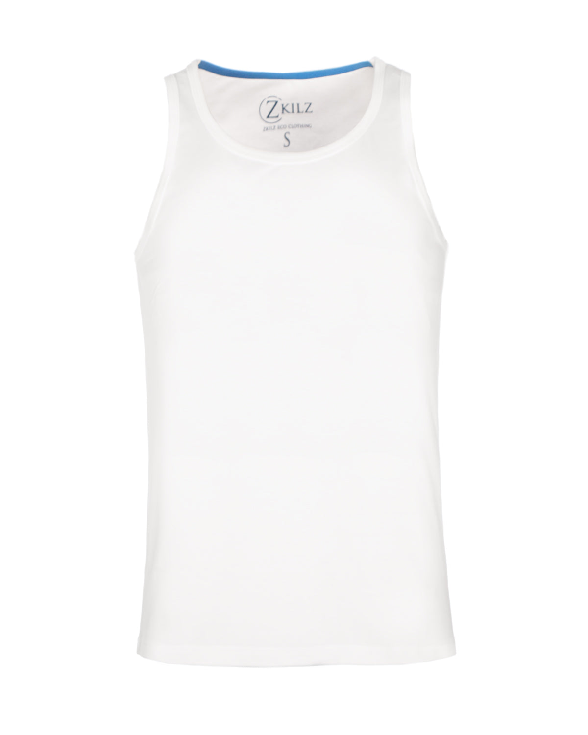 Zkilz Eco Clothing Luomupuuvilla hihaton - Valkoinen
