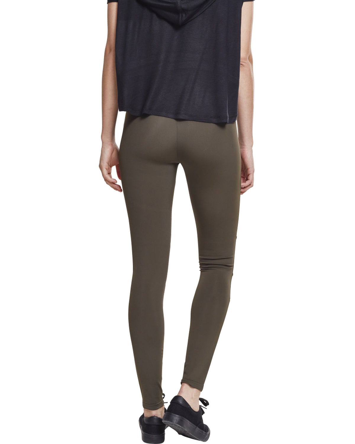 Urban Classics Tech mesh leggingsit - Khaki