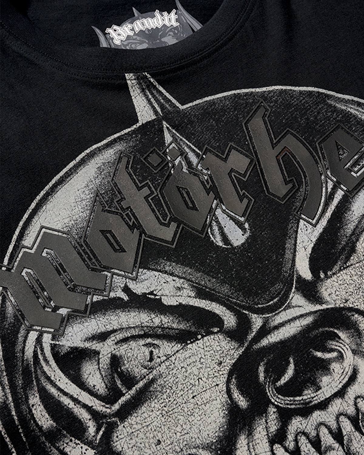 Brandit Motörhead warping t-paita - Musta