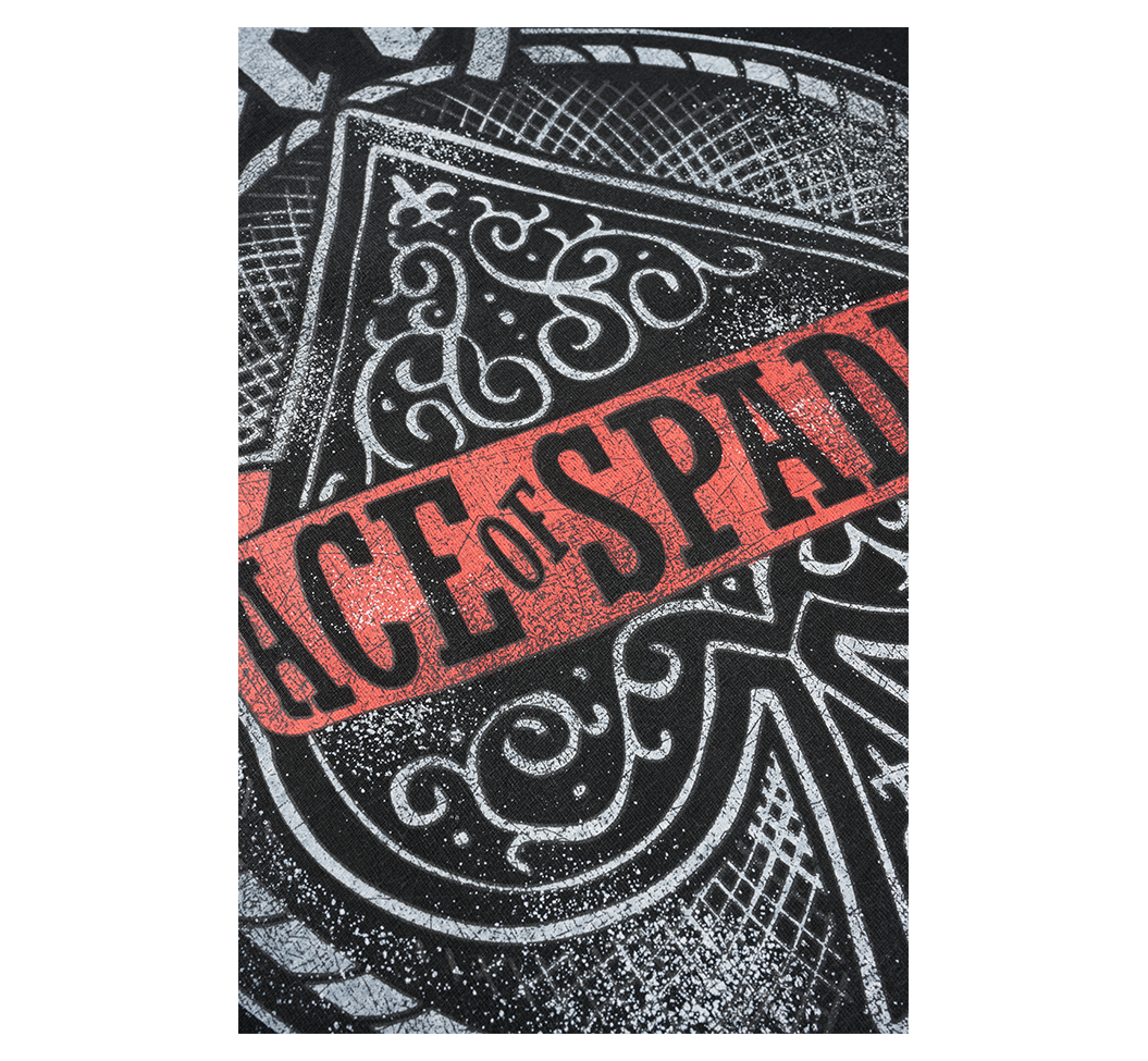 Brandit Motörhead Ace Of Spades t-paita - Musta