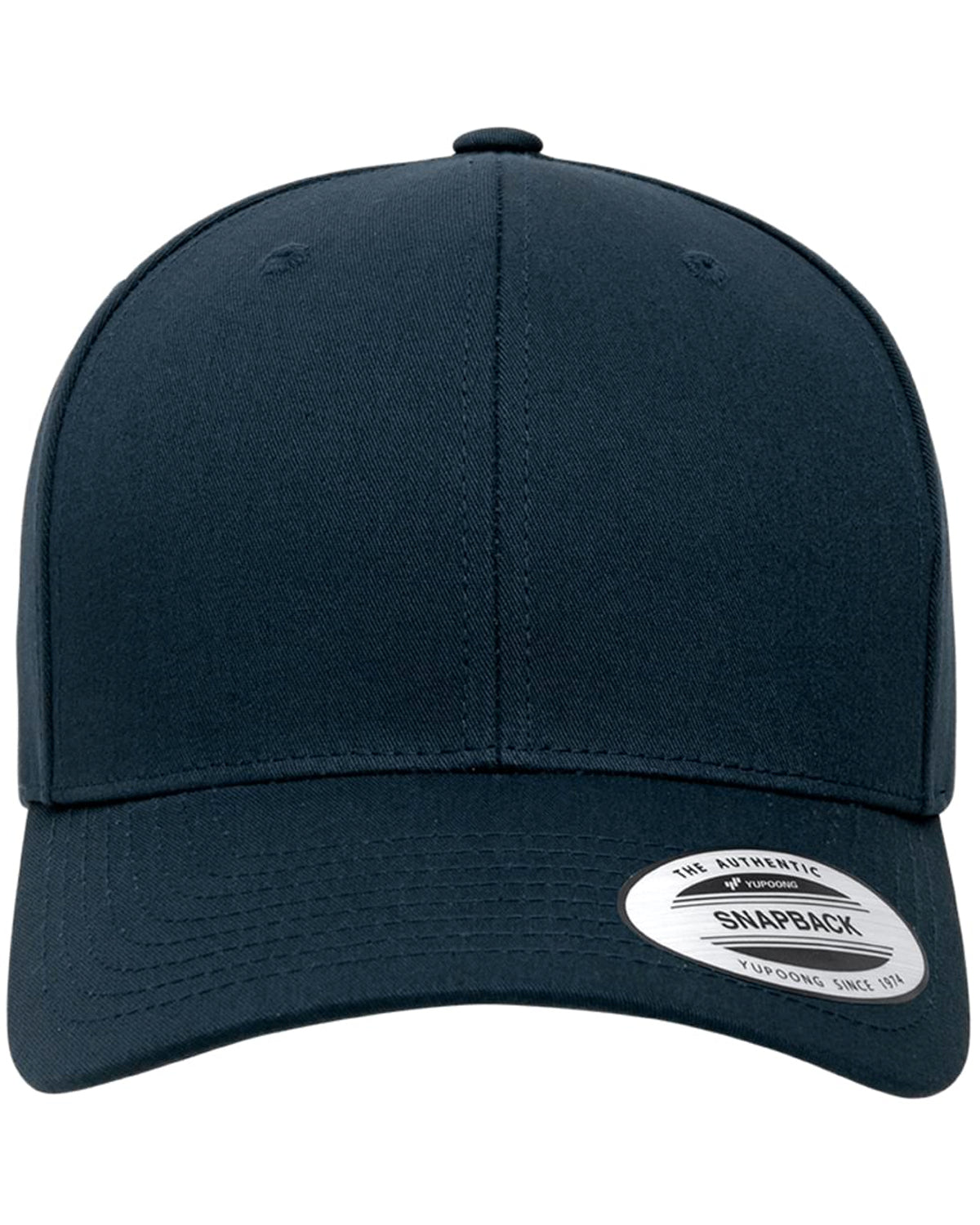 FLEXFIT Retro cotton blend snapback - Tummansininen