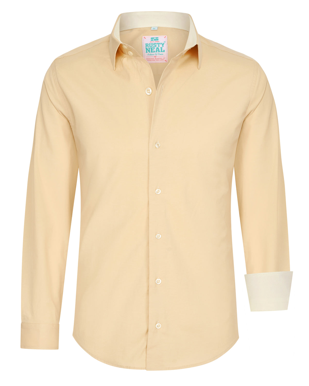 Rusty Neal Andres kauluspaita - Keltainen 6XL