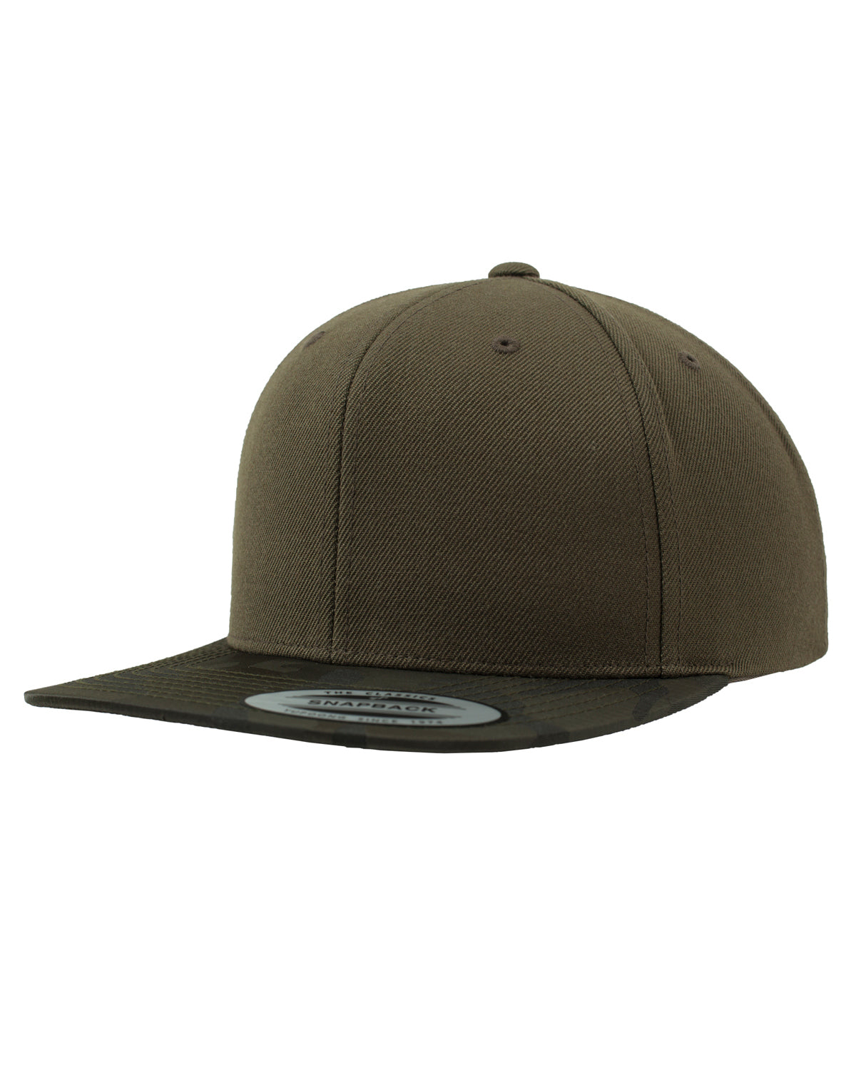 FLEXFIT Visor snapback - Vihreä Camo