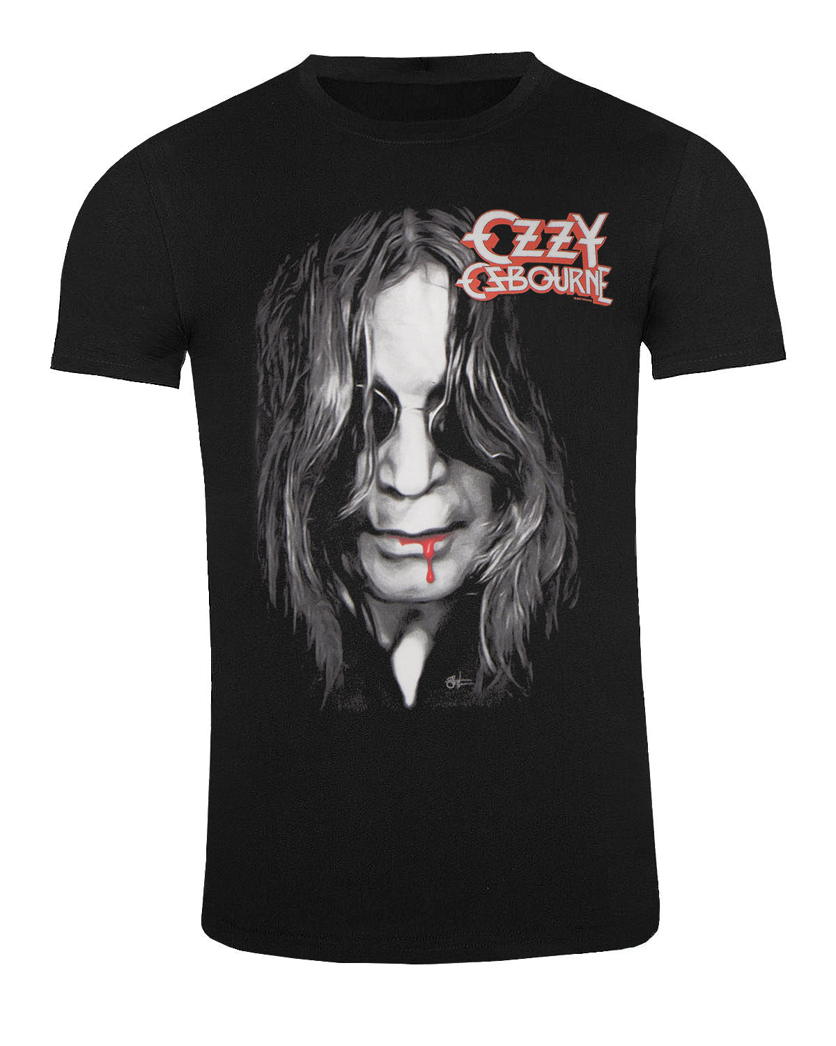 Urban Classics Ozzy Face of Madness t-paita - Musta 5XL