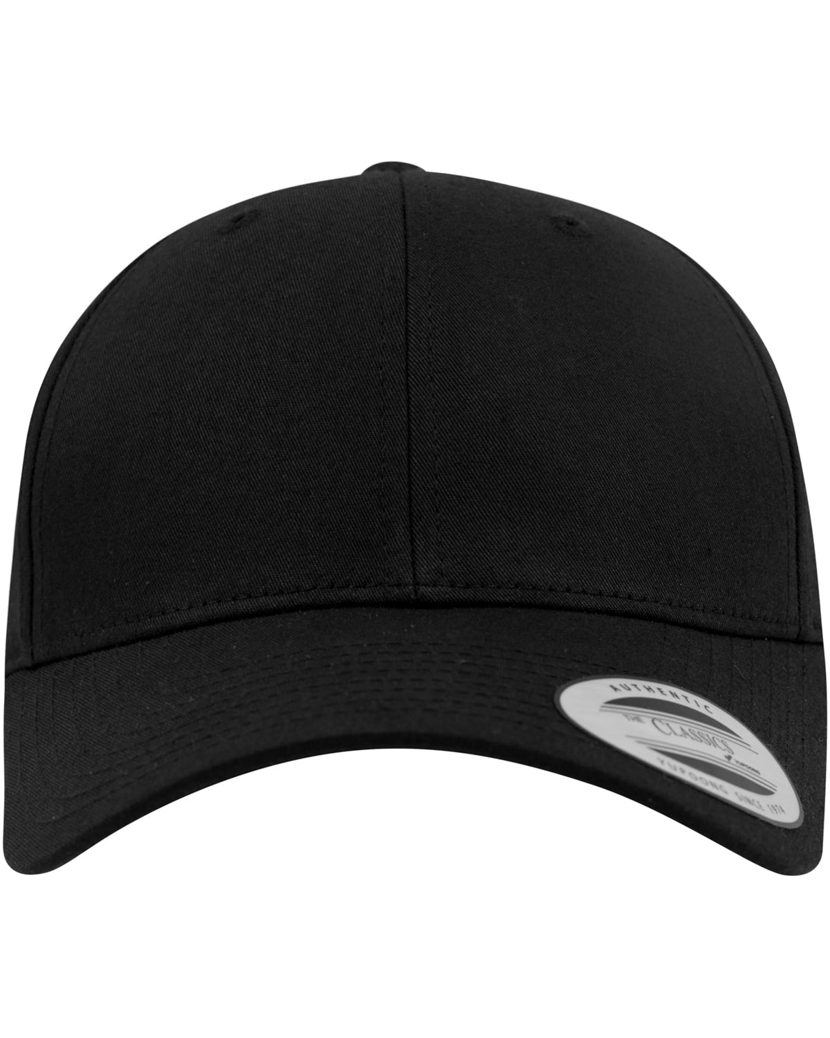 FLEXFIT Curved classic snapback - Musta