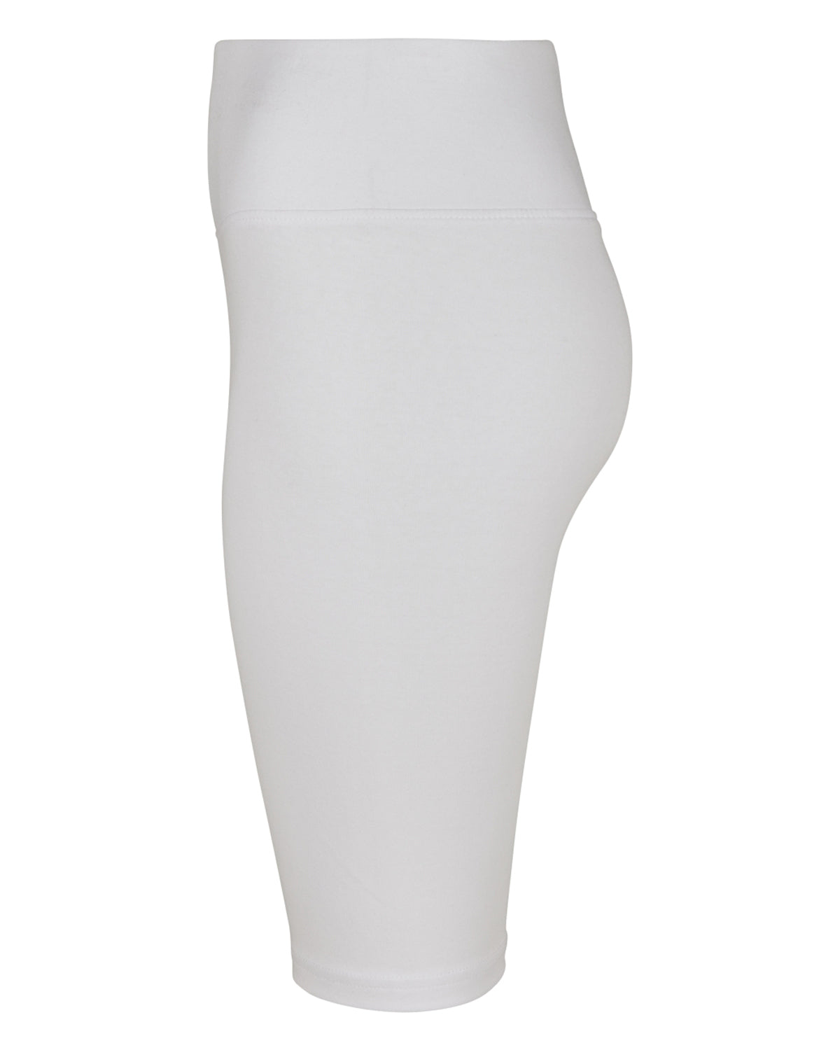 Urban Classics High waist pyöräilyshortsit - Valkoinen