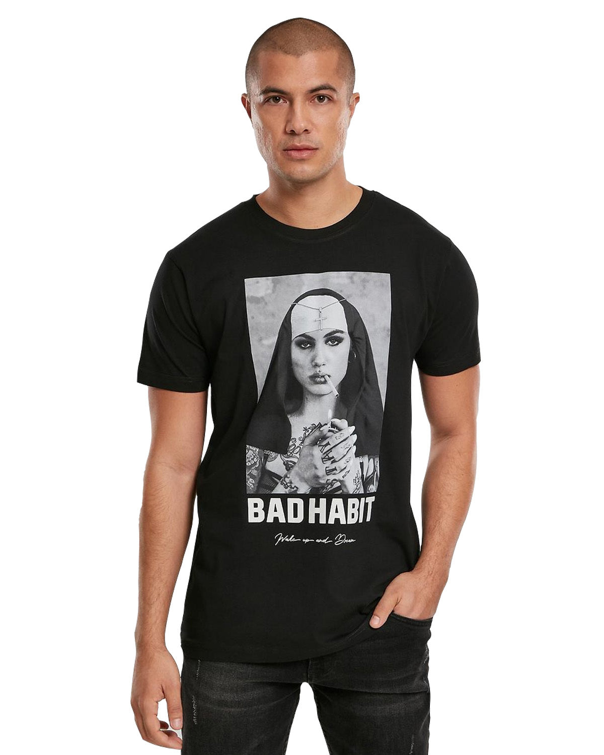Urban Classics Bad habit t-paita - Musta 5XL