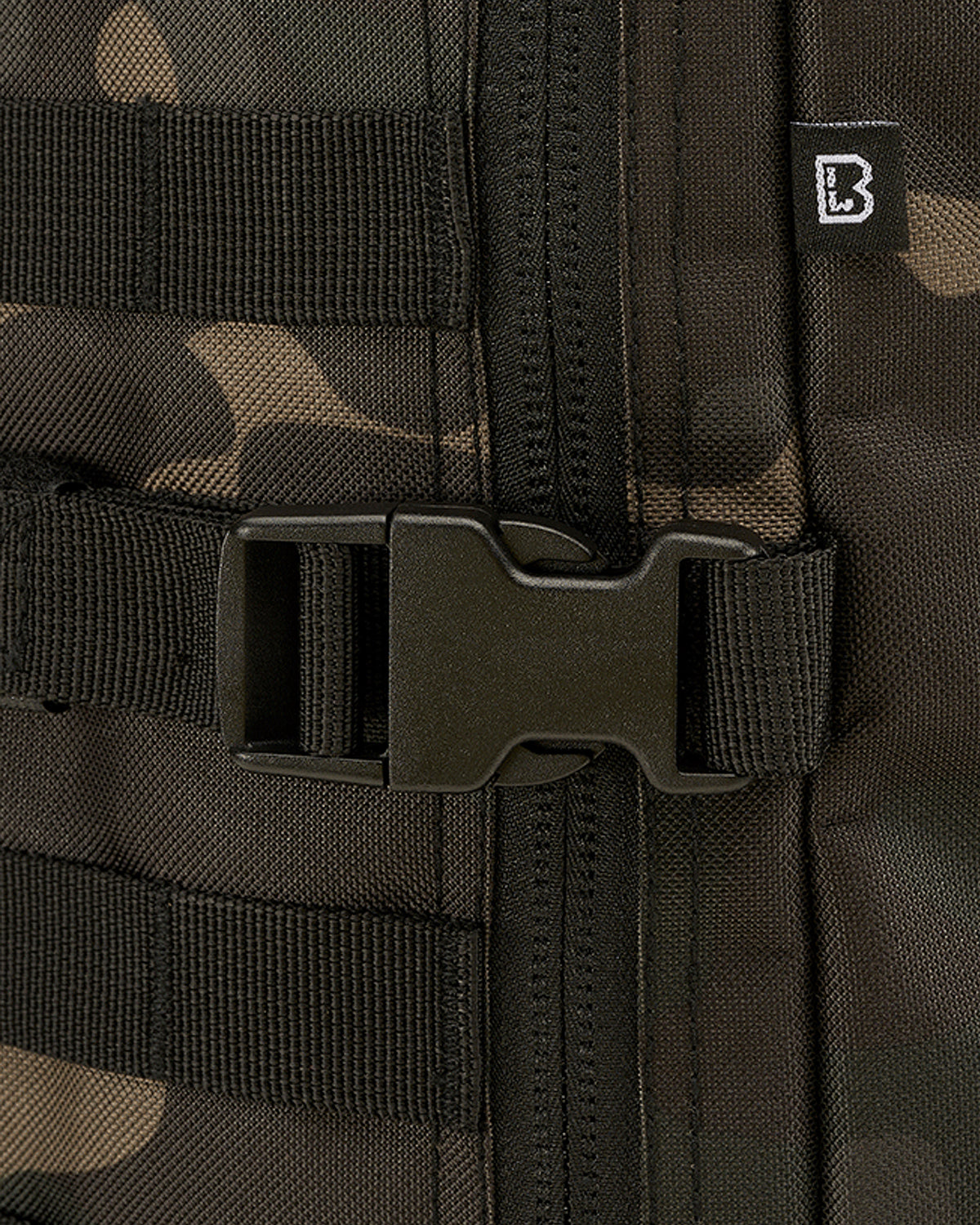 Brandit US Cooper Patch reppu Large - Tumma camo