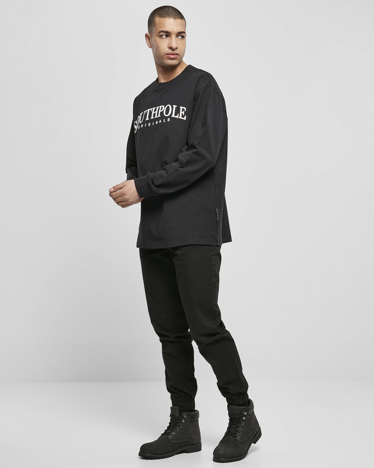 Southpole Southpole Twill housut - Musta