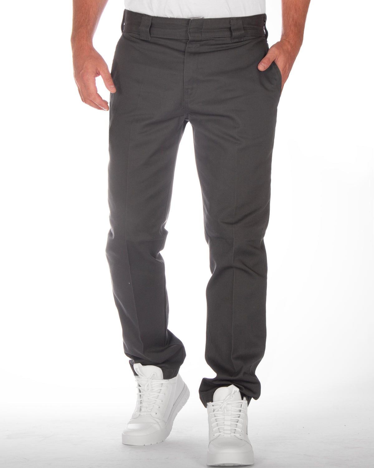 Dickies 872 Work Pant Rec housut - Tummanharmaa W38 L34