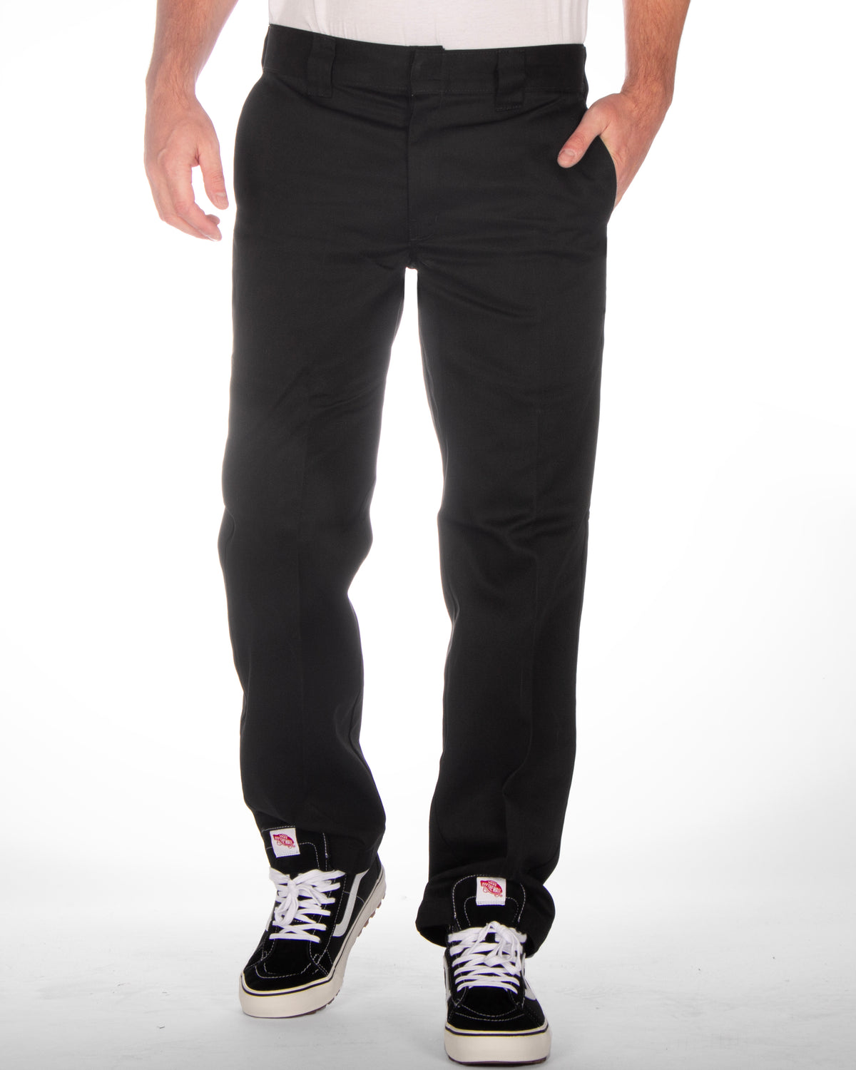 Dickies 873 Work Pant Rec housut - Musta L32