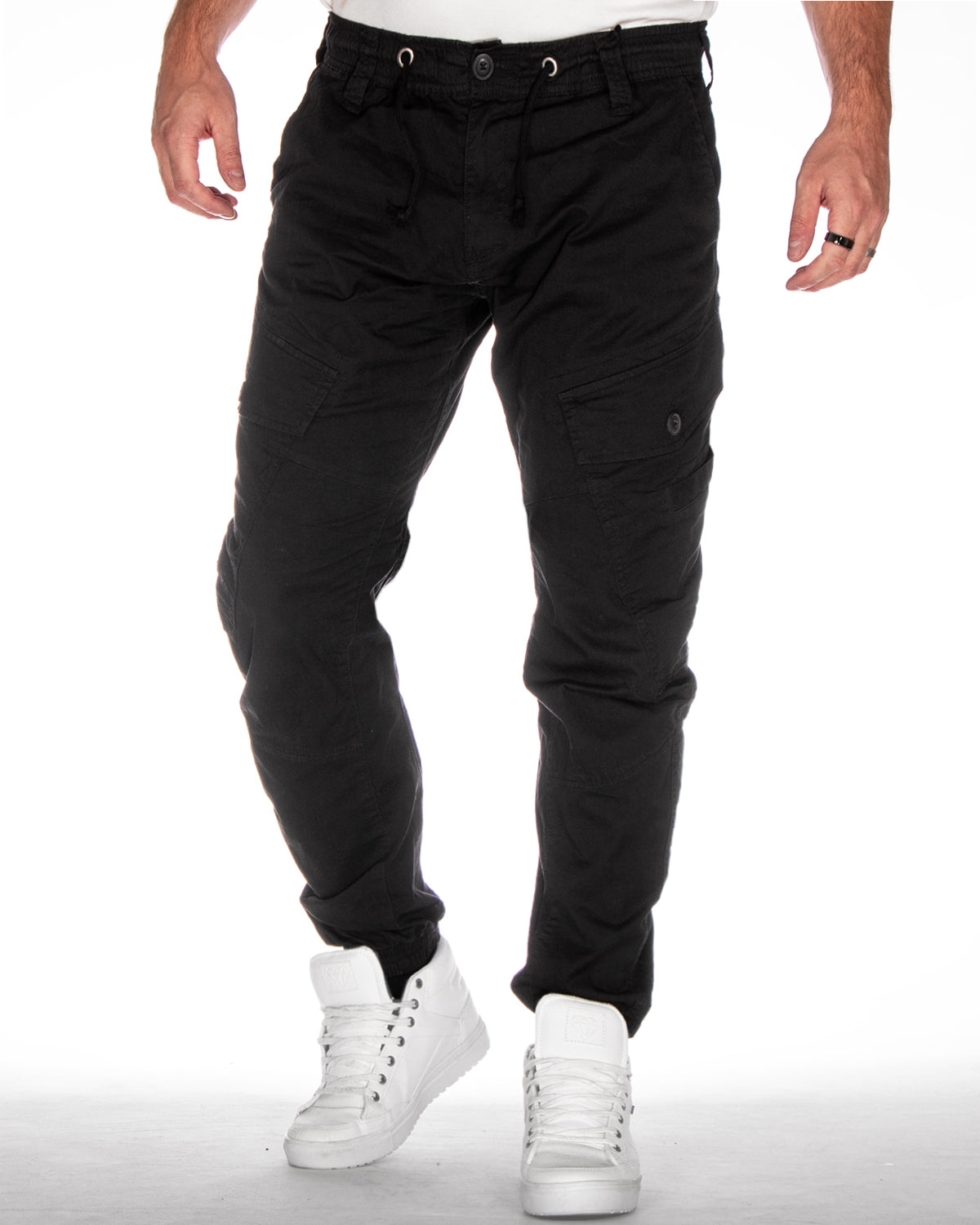 Brandit Ray vintage reisitaskuhousut - Musta