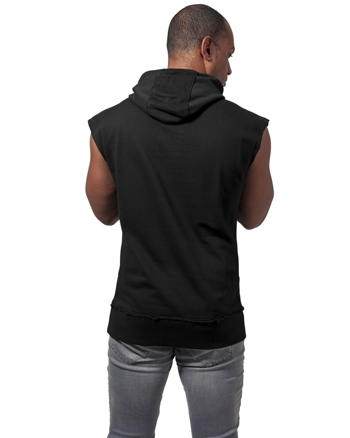Urban Classics Open edge hihaton huppari - Musta