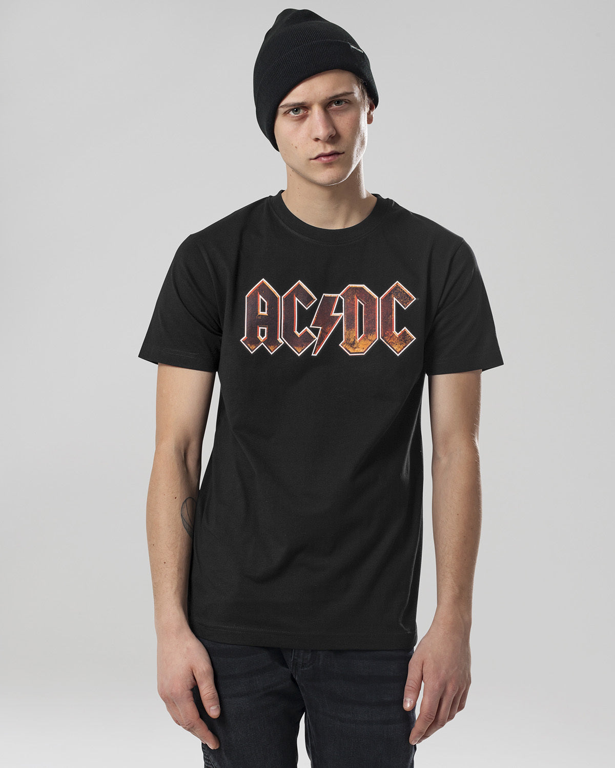 Urban Classics AC/DC Voltage t-paita - Musta 5XL