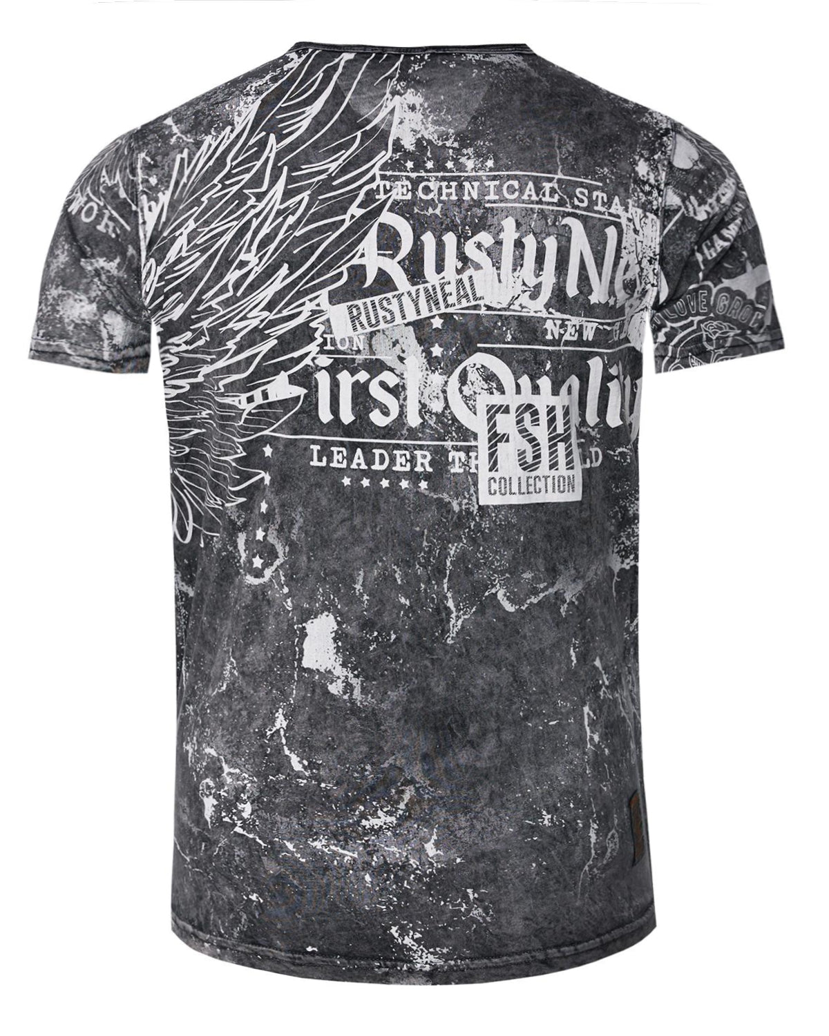 Rusty Neal Leader t-paita - Musta