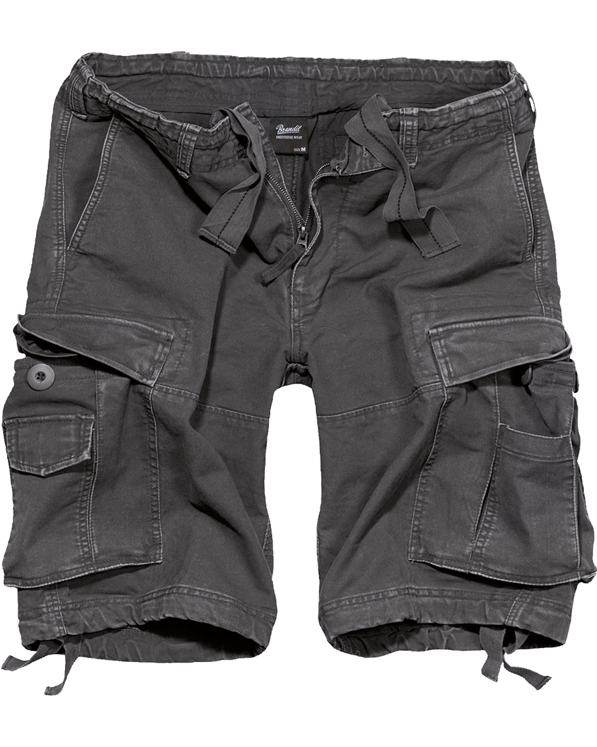 Brandit Vintage reisitaskushortsit - Tummanharmaa