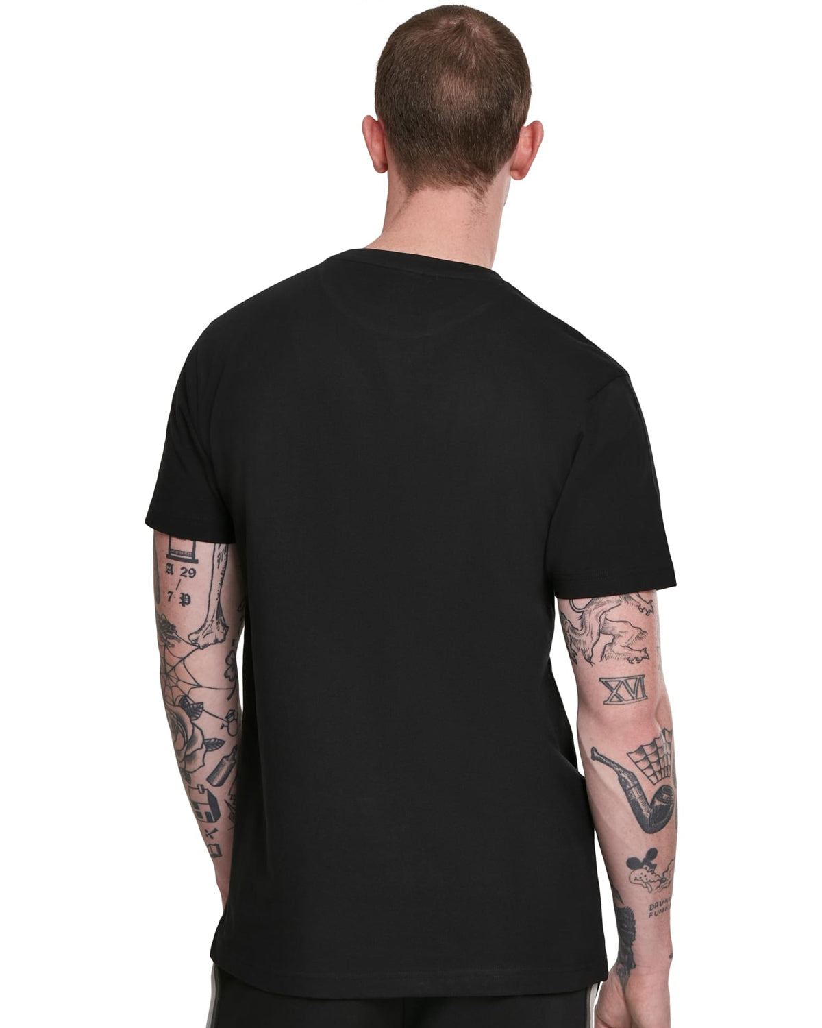 Urban Classics Basic t-paita 3-pack - Valkoinen/Musta