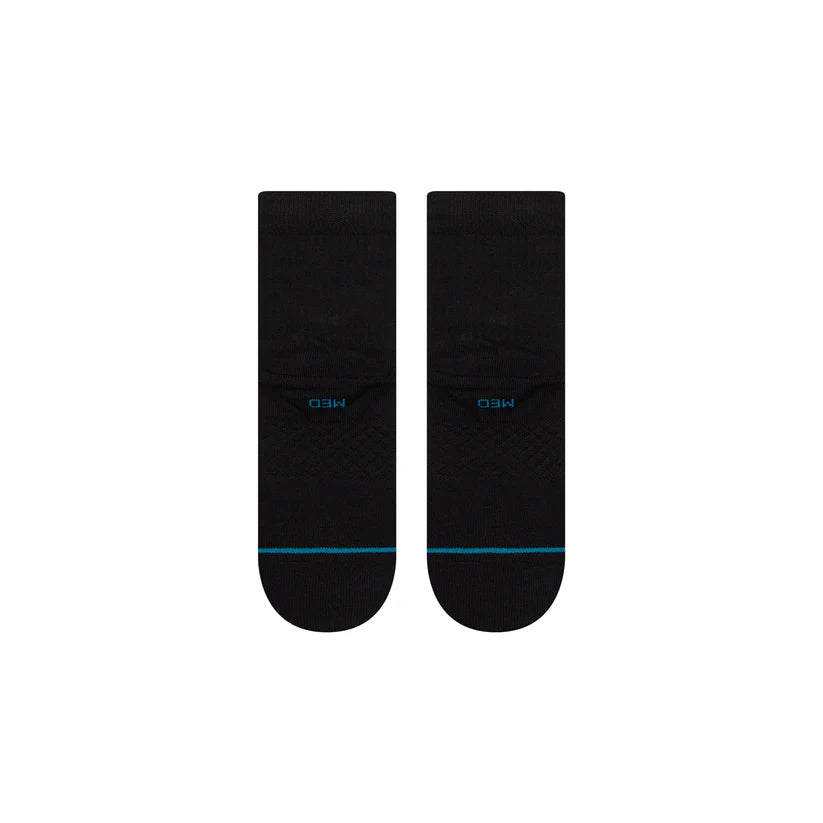 Stance Icon Quarter sukat - Musta
