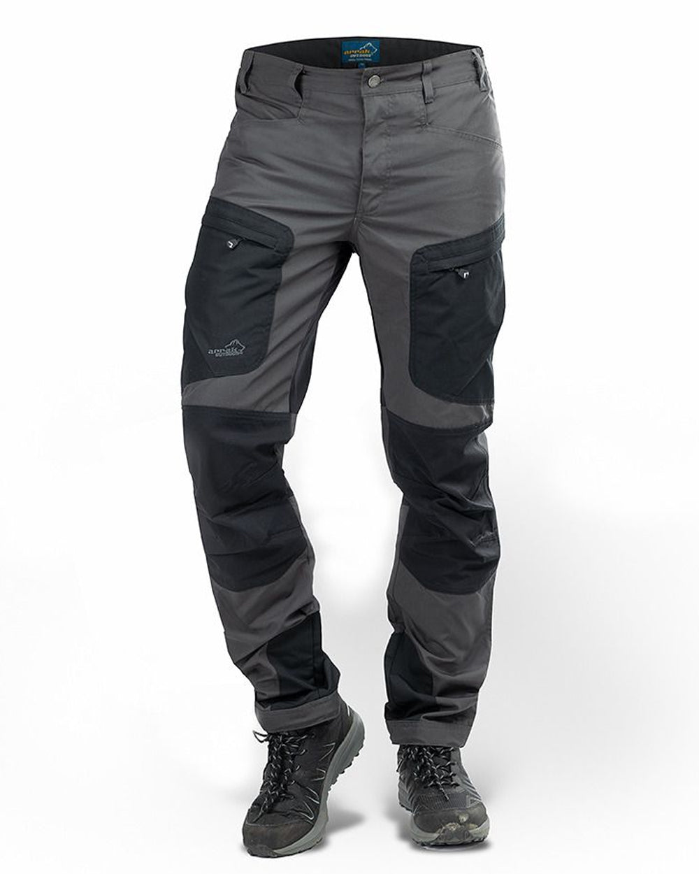Arrak Harald Active ulkoiluhousut - Tummanharmaa 4XL