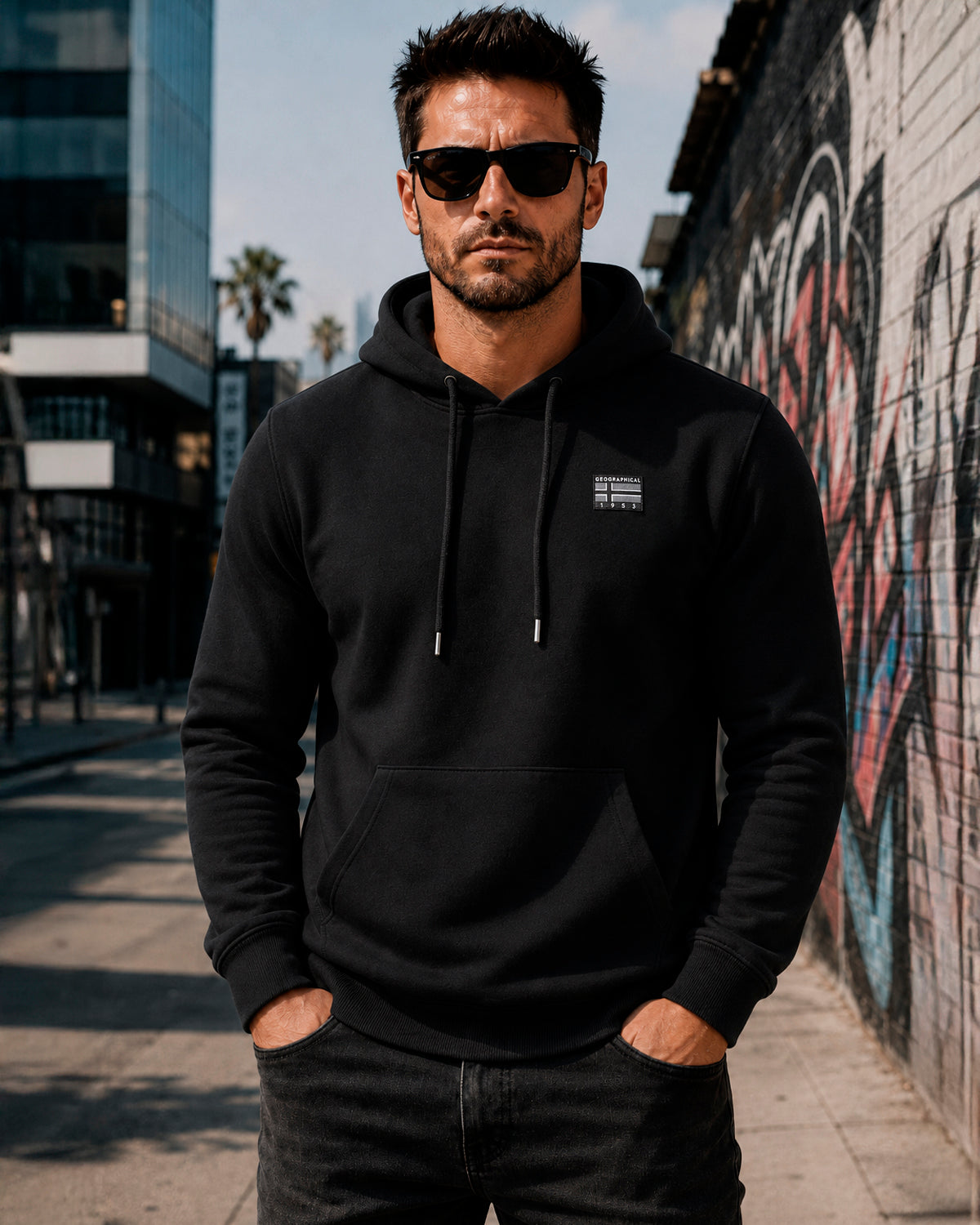 Geographical Norway Guni huppari - Black