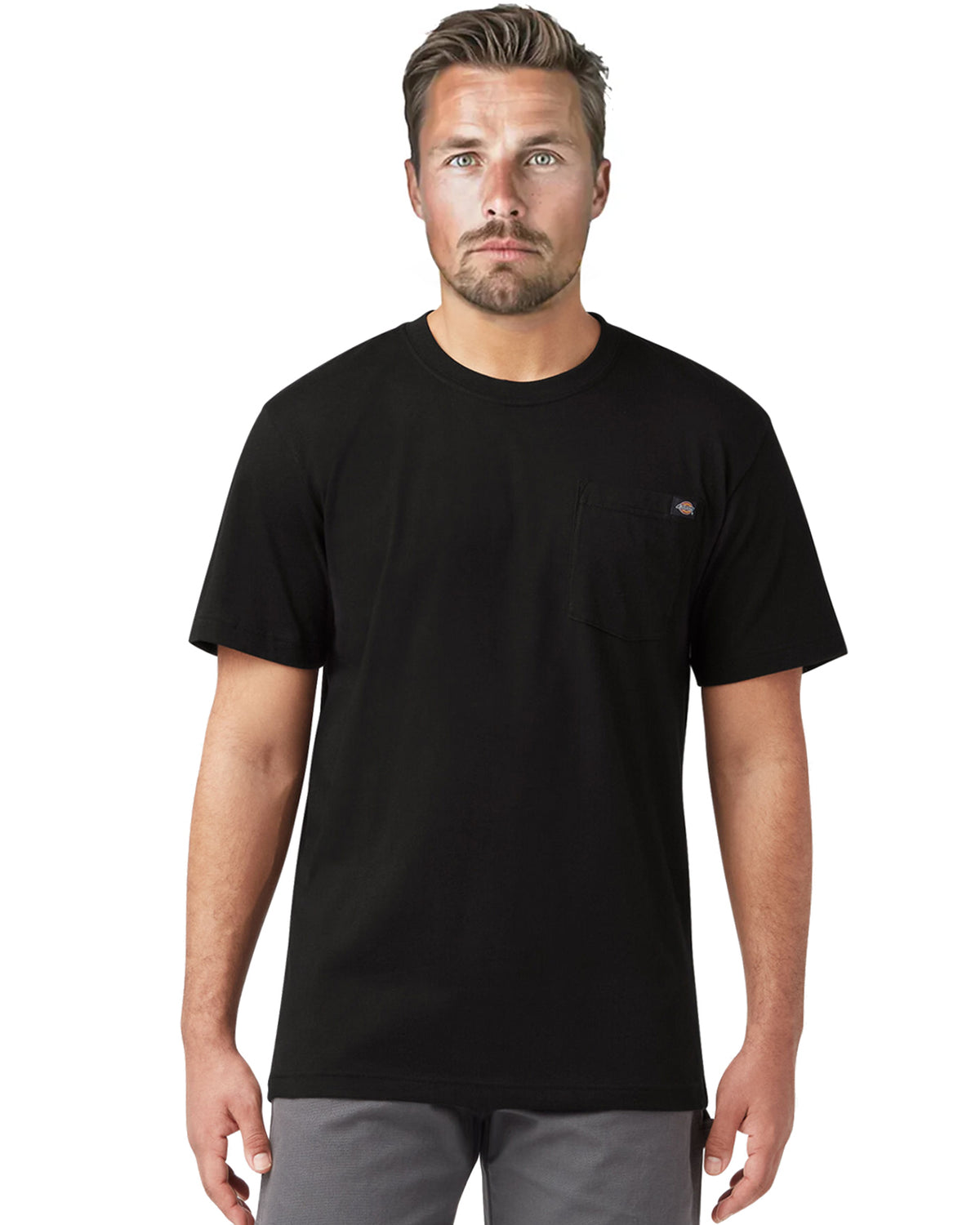 Dickies Luray pocket t-paita - Musta 2XL