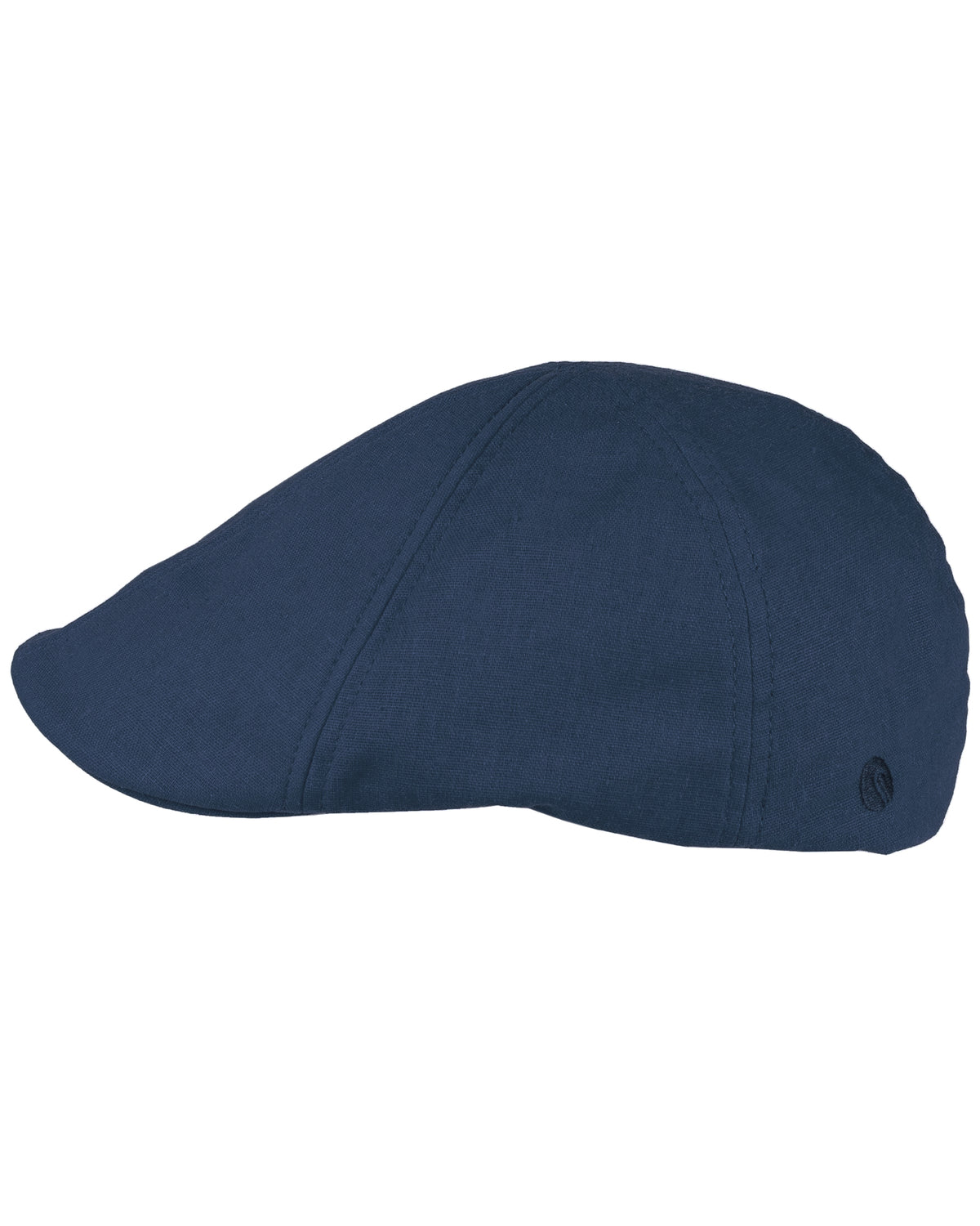Salon Macon 56 gen linen flat cap - Sininen