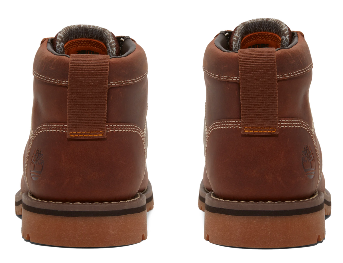 Timberland Larchmont Mid Lace nahkanilkkurit - Ruskea