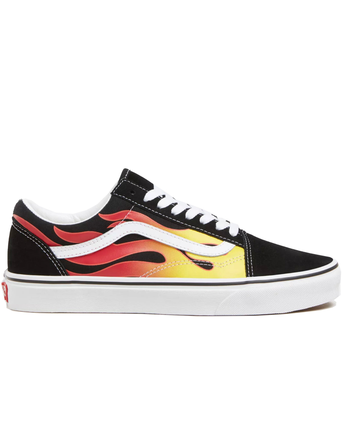Vans Old Skool Flame Low tennarit - Musta 46