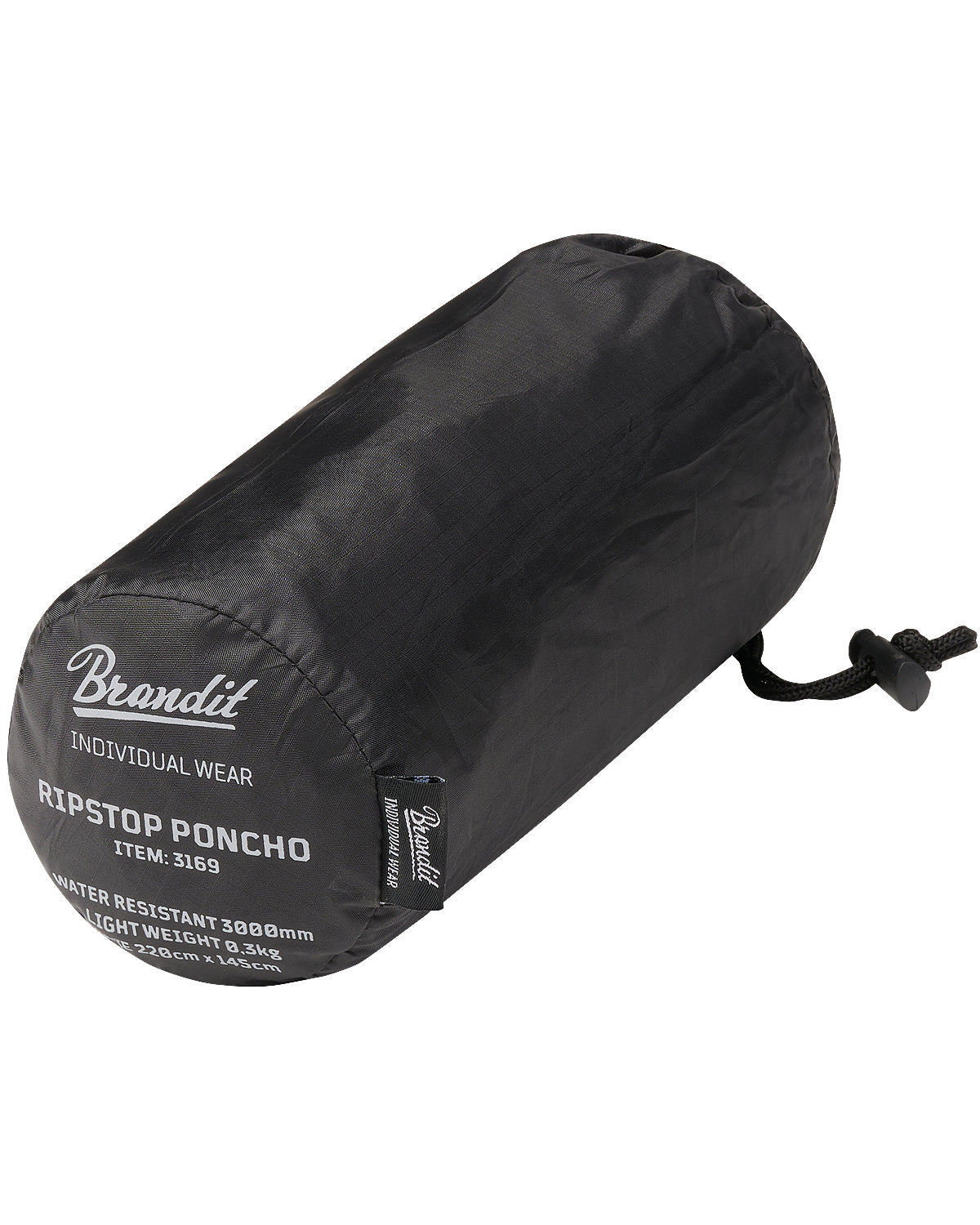 Brandit Ripstop sadeviitta - Musta