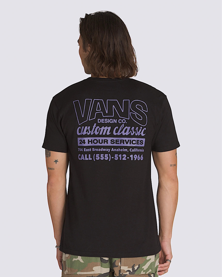 Vans Shop Front t-paita - Musta