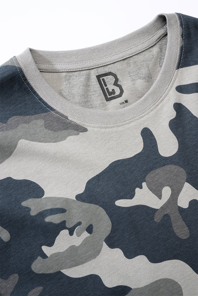 Brandit Brandit t-paita - Harmaa camo #Väri_Grey Camo